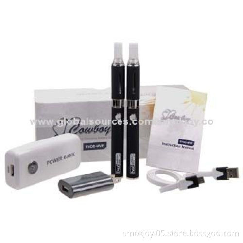 Smokjoy Newest E Cigarette Evod MVP Kit, 100% No Burning Smell, Easy-to-refill